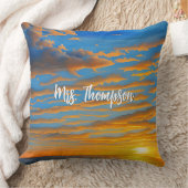 バミューダの美しいビーチ クッション (ブランケット)