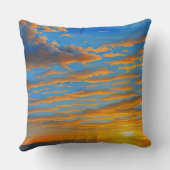 バミューダの美しいビーチ クッション (裏面)