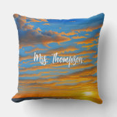 バミューダの美しいビーチ クッション (正面)