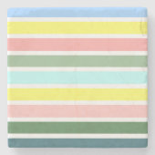 バミューダの色 ストーンコースター (正面)