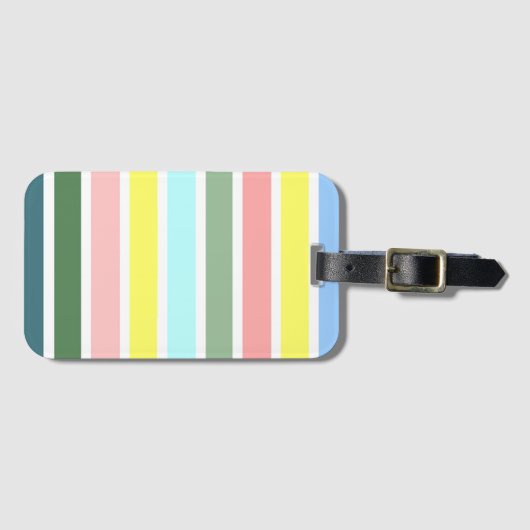 バミューダの色 ラゲッジタグ (正面横)