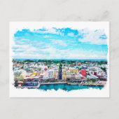 バミューダアイランドヴィンテージトラベル ポストカード (正面)