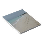 バミューダサンドの足跡 ノートパッド (アングル)