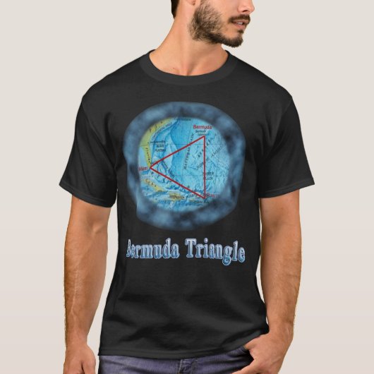 バミューダトライアングルTシャツ Tシャツ (正面)