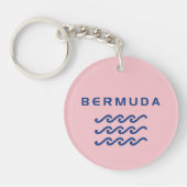 バミューダトリプル海波光 – 色 キーホルダー (正面)