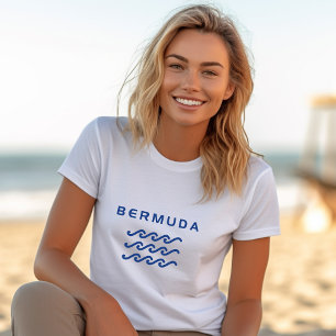バミューダトリプル海波光 – 色 Tシャツ