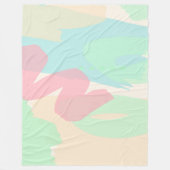 バミューダパステル フリースブランケット (正面)