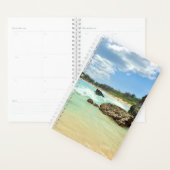 バミューダビーチプランナー、自然写真ノートブック プランナー手帳 (ディスプレー)