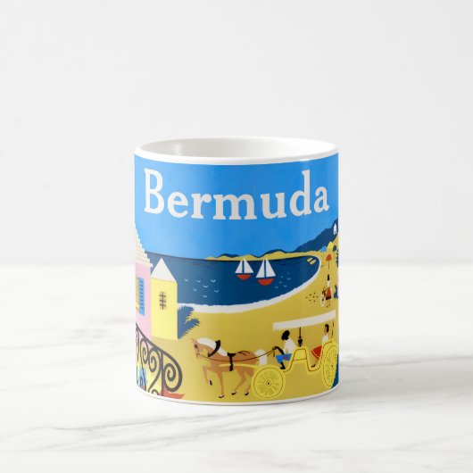 バミューダビーチマグ コーヒーマグカップ (中央)