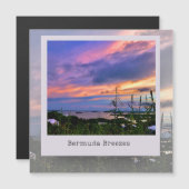 バミューダブリーズマグネットカード (正面/裏面)