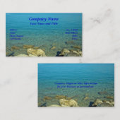 バミューダブルーグリーンウォーターズ 名刺 (正面/裏面)