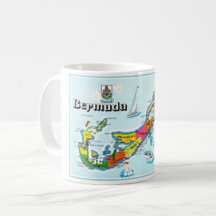 バミューダマカラフルグ島 コーヒーマグカップ