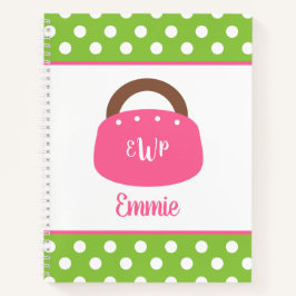 バミューダモノグラムのバッグスパイラルノート ノートブック