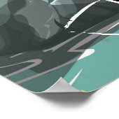 バミューダヴィンテージ旅行のポスター漫画 ポスター (角)