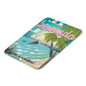 バミューダヴィンテージ旅行のポスター漫画 マグネット (左側)