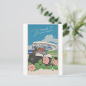 バミューダヴィンテージ旅行はがき ポストカード (スタンド正面)