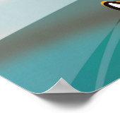 バミューダヴィンテージ旅行ポスター ポスター (角)