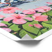 バミューダヴィンテージ旅行ポスター ポスター (角)