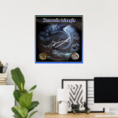 バミューダ三角形ポスター ポスター (ホームオフィス)