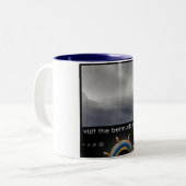 バミューダ三角形 ツートーンマグカップ (正面左)