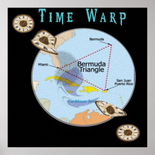 バミューダ三角形 ポスター (正面)