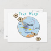 バミューダ三角形 ポストカード (正面/裏面)