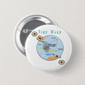 バミューダ三角形 缶バッジ (正面&裏面)