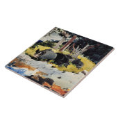 バミューダ入植者たち、風の強いホーマー絵画ズ家の人たち。 タイル (側面)