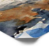 バミューダ入植者たち、風の強いホーマー絵画ズ家の人たち。 ポスター (コーナー)