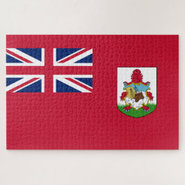 バミューダ国旗(バミューダカリブのン) （諸島） ジグソーパズル