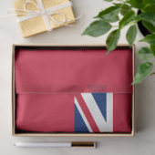 バミューダ国旗(バミューダカリブのン) （諸島） 薄葉紙 (ギフト)