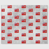 バミューダ国旗 ラッピングペーパー (フラット)