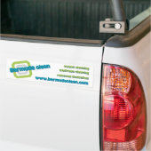 バミューダ島のバンパーステッカー バンパーステッカー (トラック上)