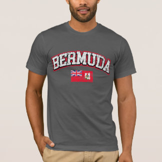 バミューダ島のヴィンテージの旗 Tシャツ