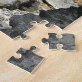 バミューダ島の海岸 ジグソーパズル (側面)