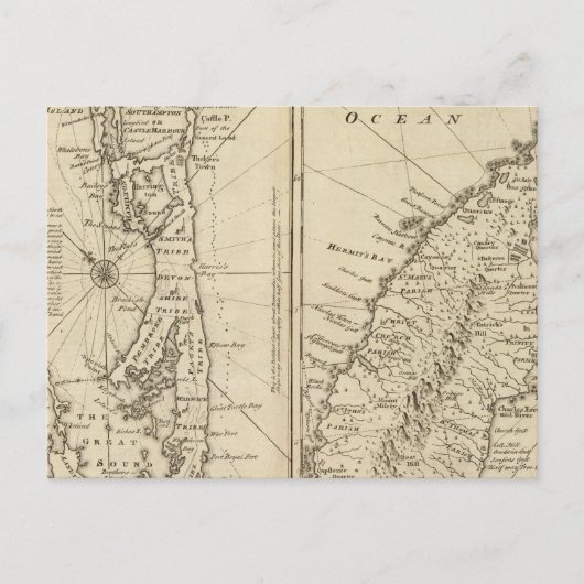 バミューダ島 ポストカード (正面)