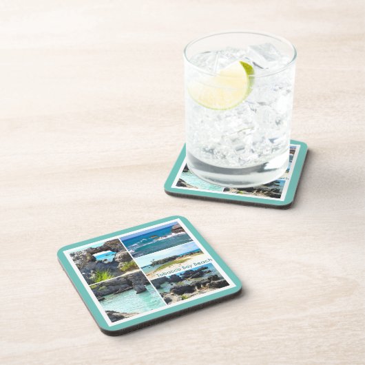 バミューダ州たばこベイビーチ コースター (右側)