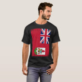 バミューダ旗 バミューダ Tシャツ (正面フル)