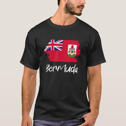 バミューダ旗 バミューダ Tシャツ (正面)