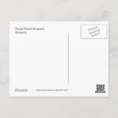 バミューダ王室の海軍造船所はがき ポストカード (裏面)