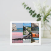 バミューダ素晴らしフォトコラージュ ポストカード (スタンド正面)