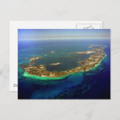 バミューダ航空写真 ポストカード (正面/裏面)