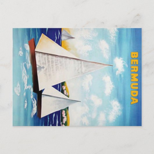 バミューダ製品 ポストカード (正面)