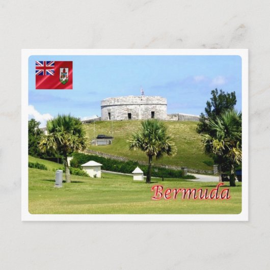 バミューダ語 – 聖キャサリン –  ポストカード (正面)