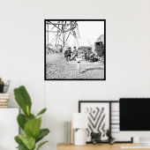 バミューダ10、VA 1865の信号塔の役員 ポスター (ホームオフィス)