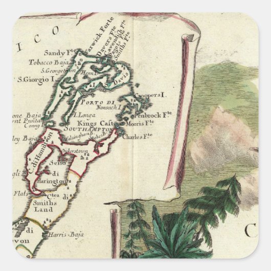 バミューダ スクエアシール (正面)