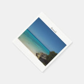 バミューダ・セント・ジョージ教区 スタンダードカクテルナプキン (角)