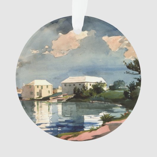 バミューダ、ソルトケトルのアートワーク、 オーナメント (正面)