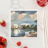 バミューダ、ソルトケトルのアートワーク スタンダードランチョンナプキン (インサイチュ)