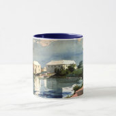 バミューダ、ソルトケトルのアートワーク マグカップ (中央)